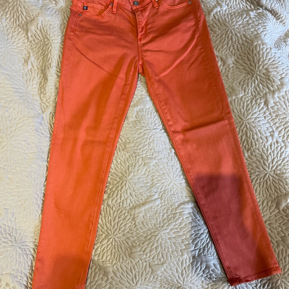 AG Adriano Goldschmied Orange Ankle Jeans